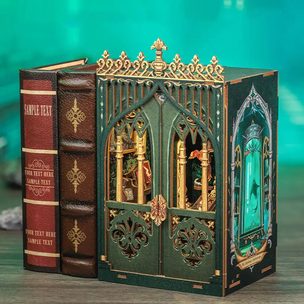 Komnata Feniksa - drewniana miniatura, puzzle 3D