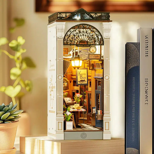 Paryska Uliczka - Drewniana miniatura, Puzzle 3D